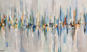 36"h x 60"w City Life