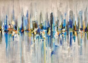 36"h x 60"w Fortuity