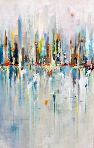 48"h x 30"w Not Playing By The Rules