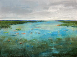 28"h x 38"w Quietly Coming