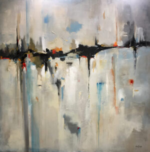 48"h x 48"w Scene From Afar