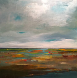 36"h x 36"w
Giclée available Sea Sand Sky