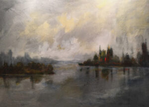 36"h x 48"w
Giclée available Misty Harbor