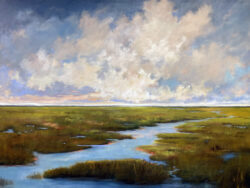 36"h x 48"w Captured Sunset